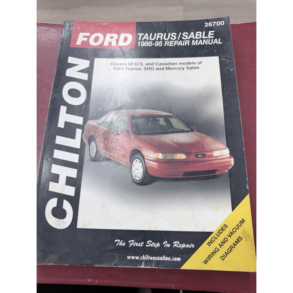 CHILTONS (8251) 26700 FORD Taurus Sable 1986-1995 Repair Manual Pre Owned